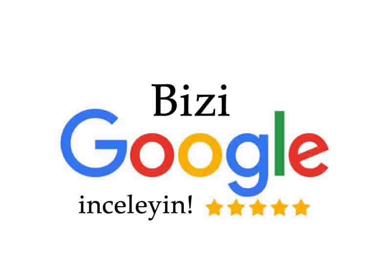 Google'da Bizi Puanlayın!