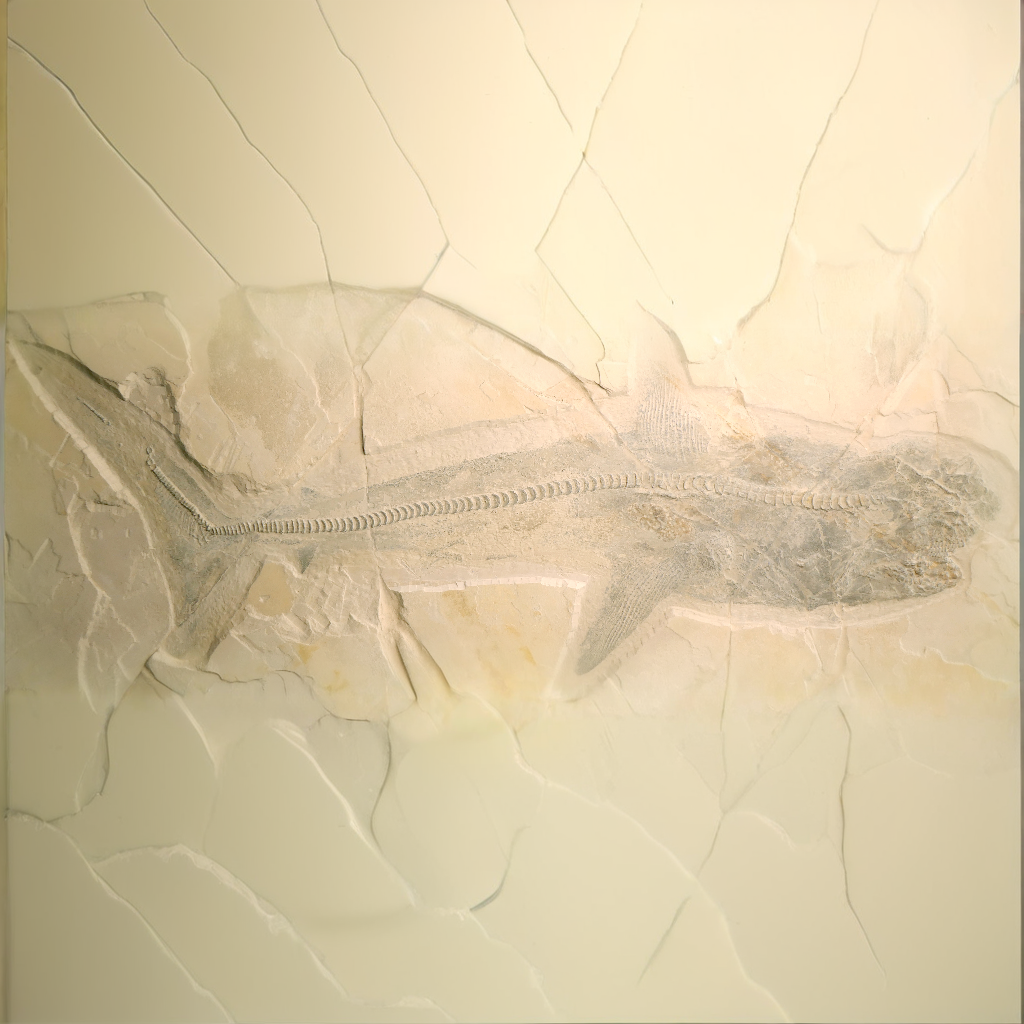 Exceptionally preserved shark fossils...