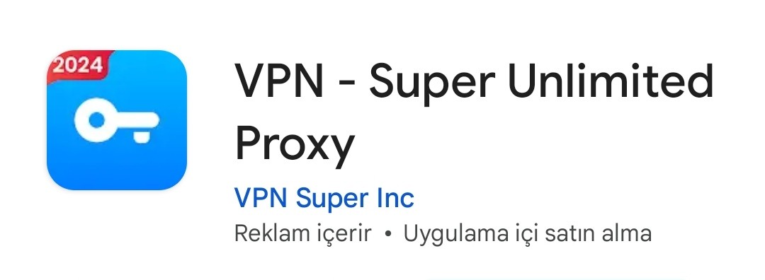 Sorgu Paneli için VPN (Android)