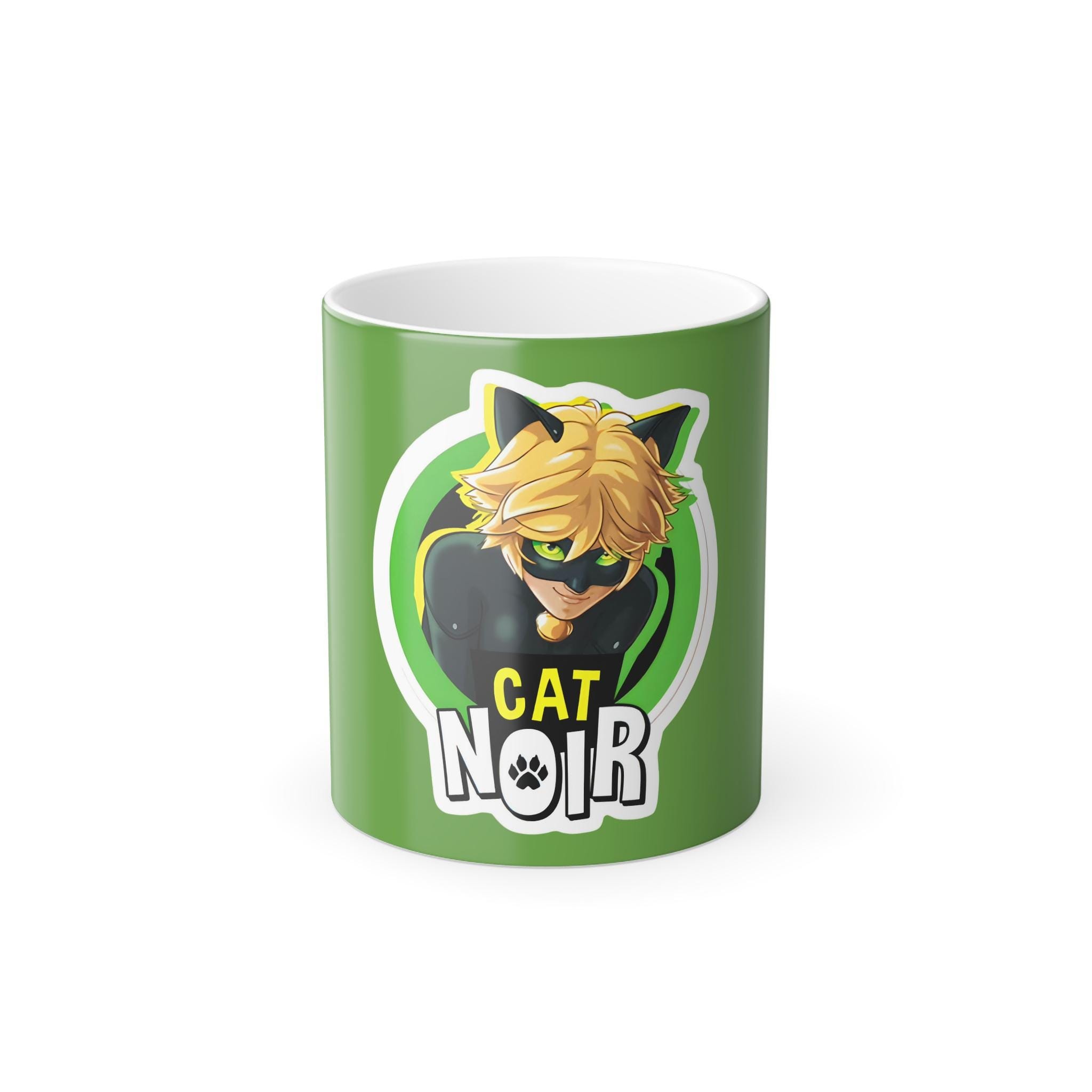 Miraculous:Cat Noir Color Morphing Mug🐈‍⬛