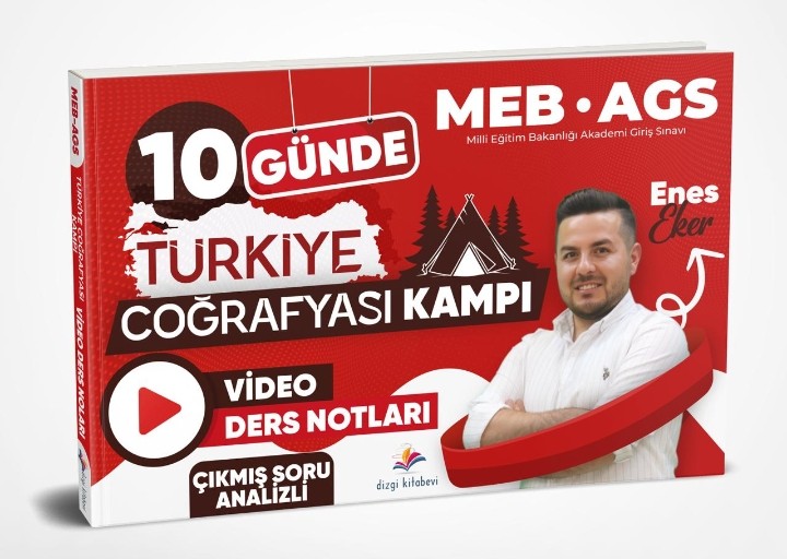 10 Günde AGS Türkiye Coğrafyası Kampı