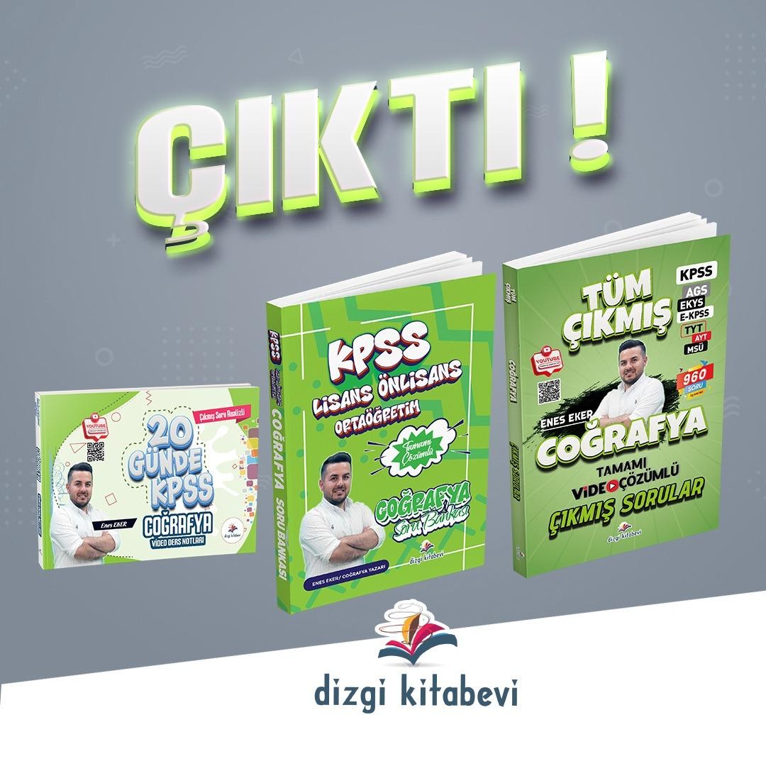 KPSS Coğrafya Kitaplarım