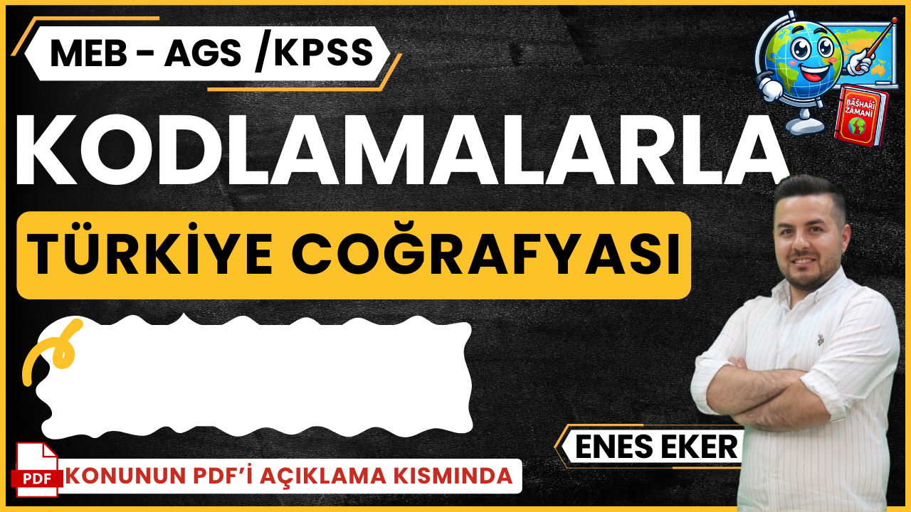 COĞRAFYA Kodlamaları PDF