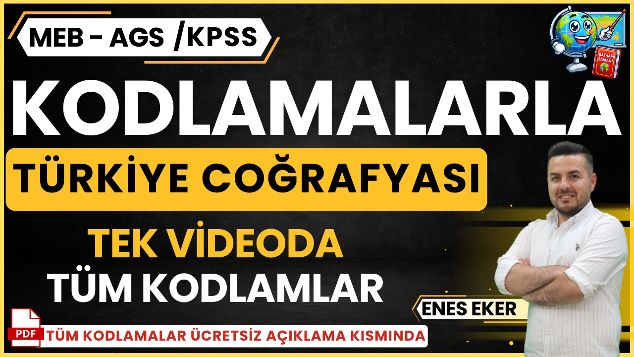 Kodlamalarla Coğrafya Ücretsiz  - Video -
