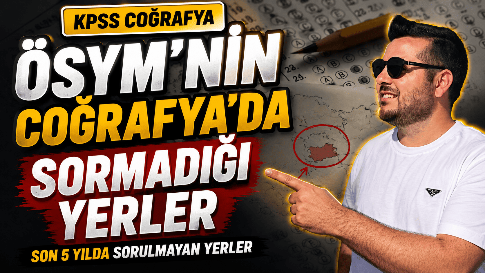ÖSYM'NİN SORMADIĞI YERLER